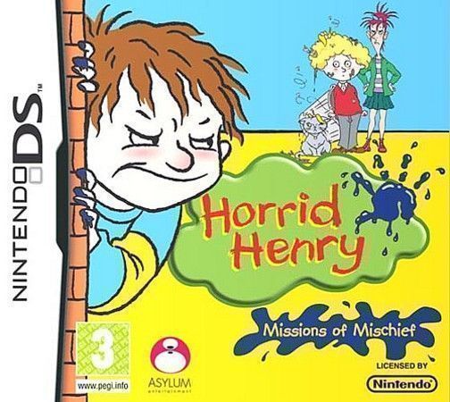 Horrid Henry - Missions Of Mischief (EU)(BAHAMUT) (USA) Game Cover